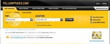 yellow pages personal directory uk